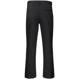 Mens Chino Pants Black Back